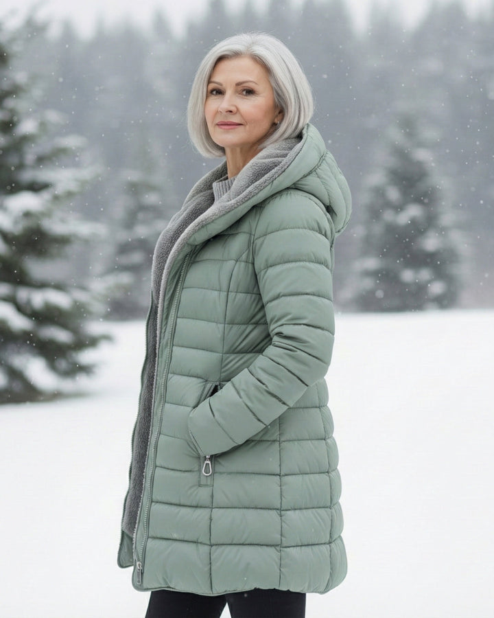 Mary | Fleece Lined Puffer Coat
