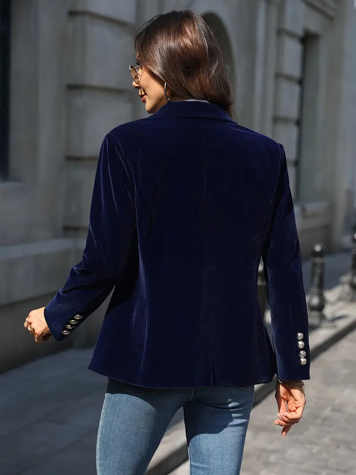 Mary| Elegant Velvet Blazer