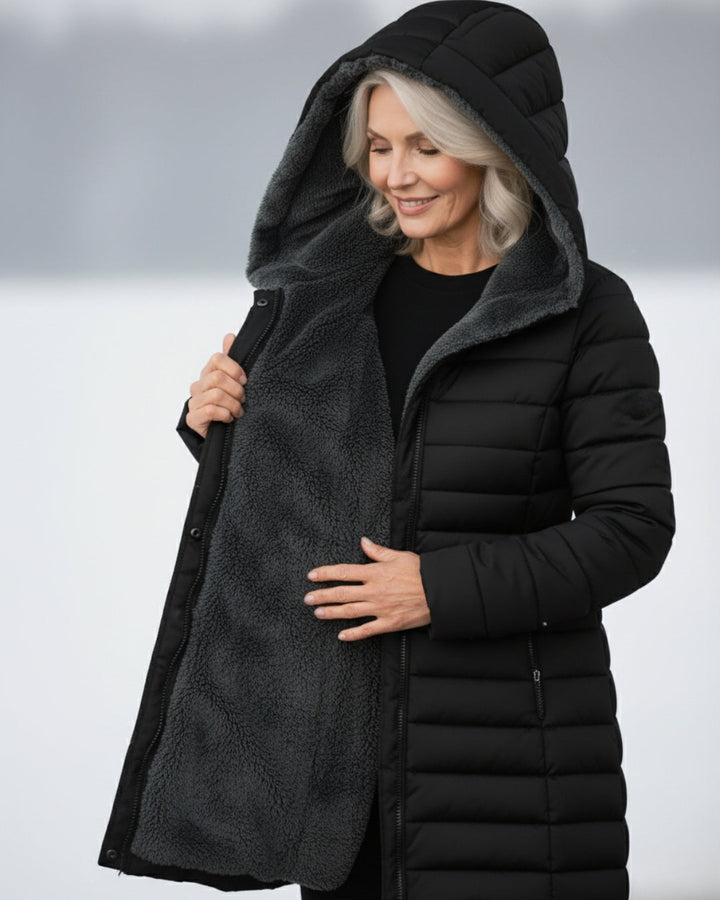 Mary | Fleece Lined Puffer Coat