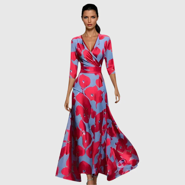 Jill - Elegant Floral Dress