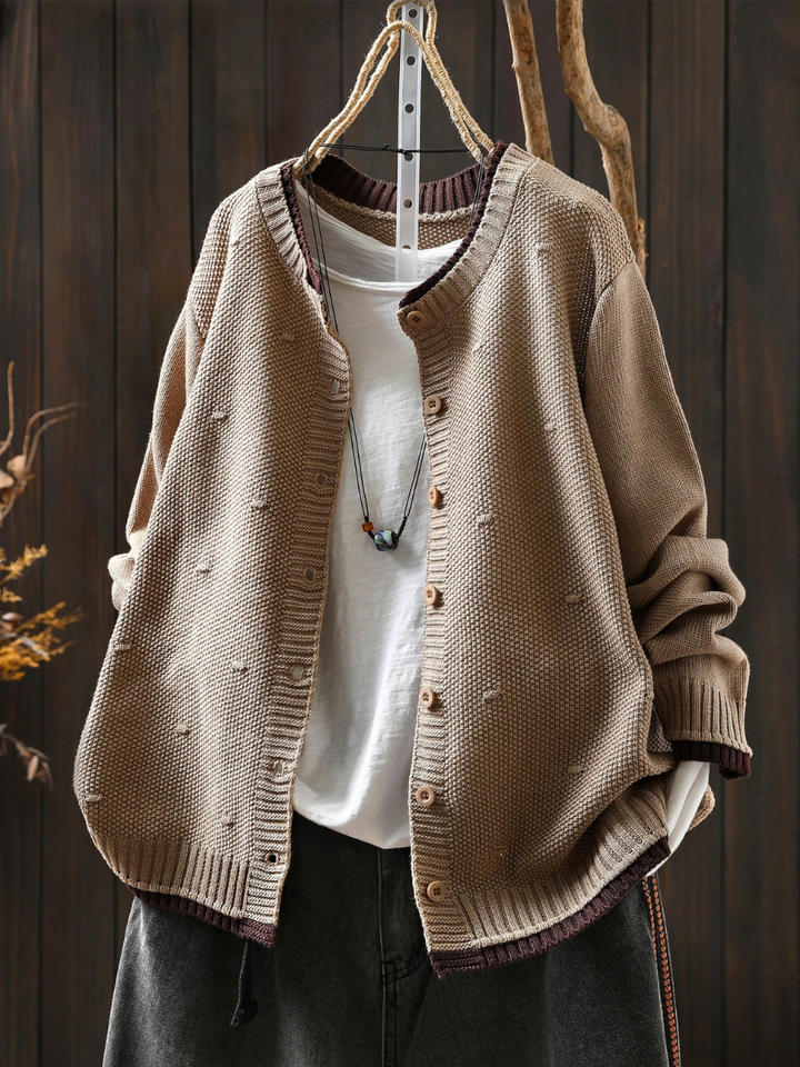 Isolde - Textured Cardigan