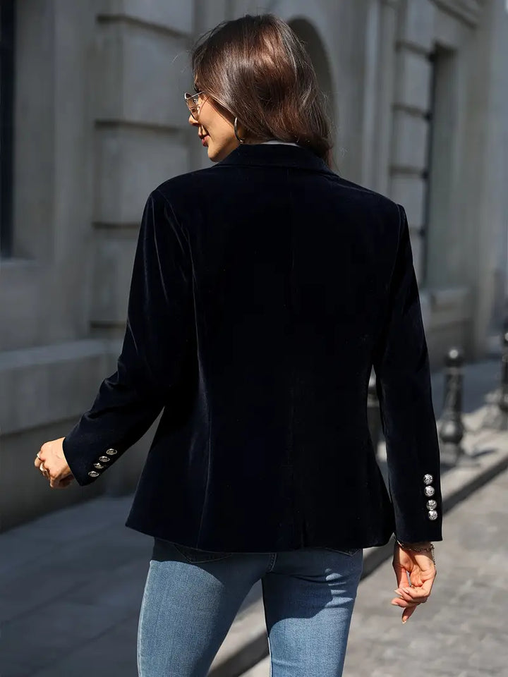 Mary| Elegant Velvet Blazer