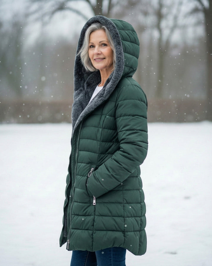 Mary | Fleece Lined Puffer Coat