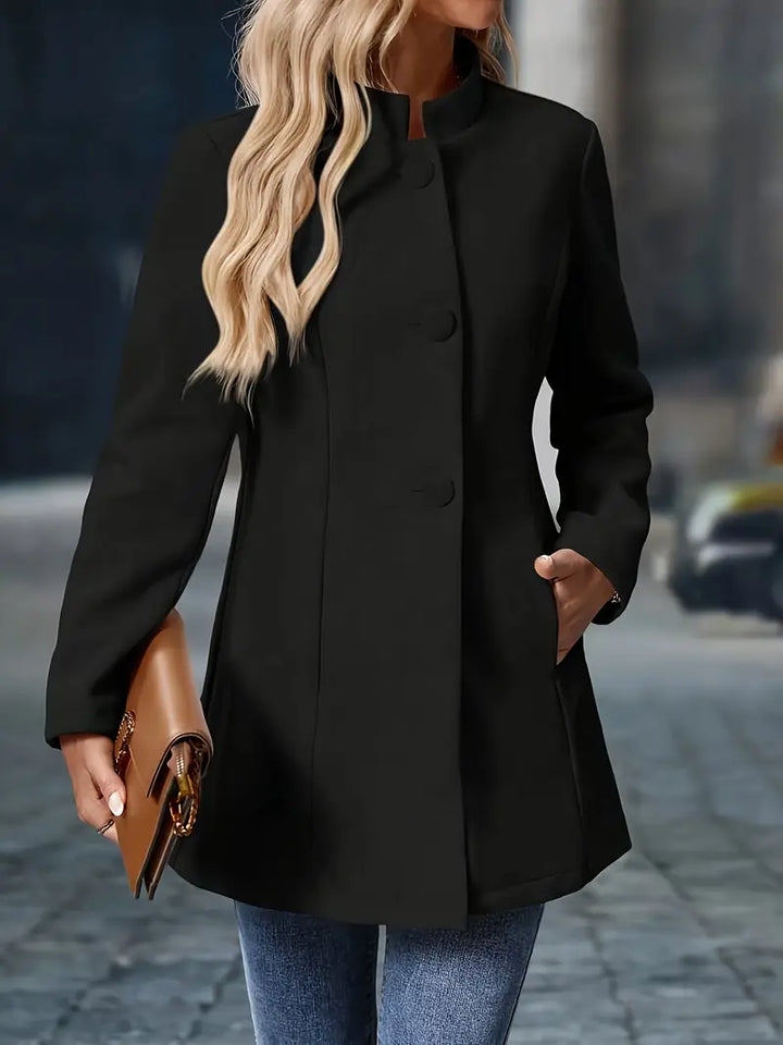 Anne | Elegant Long Blazer-Style Jacket