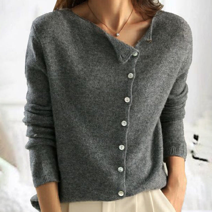 Eleanor | Cashmere Cardigan with Buttons