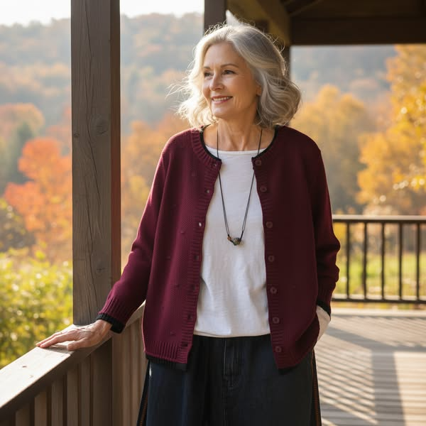 Isolde - Textured Cardigan