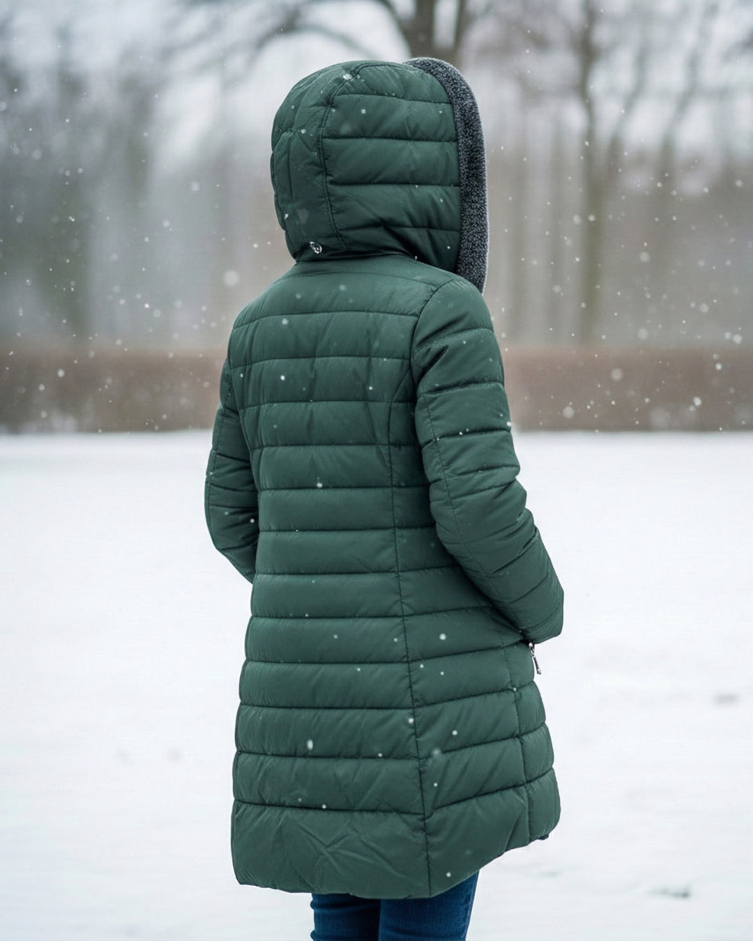 Mary | Fleece Lined Puffer Coat