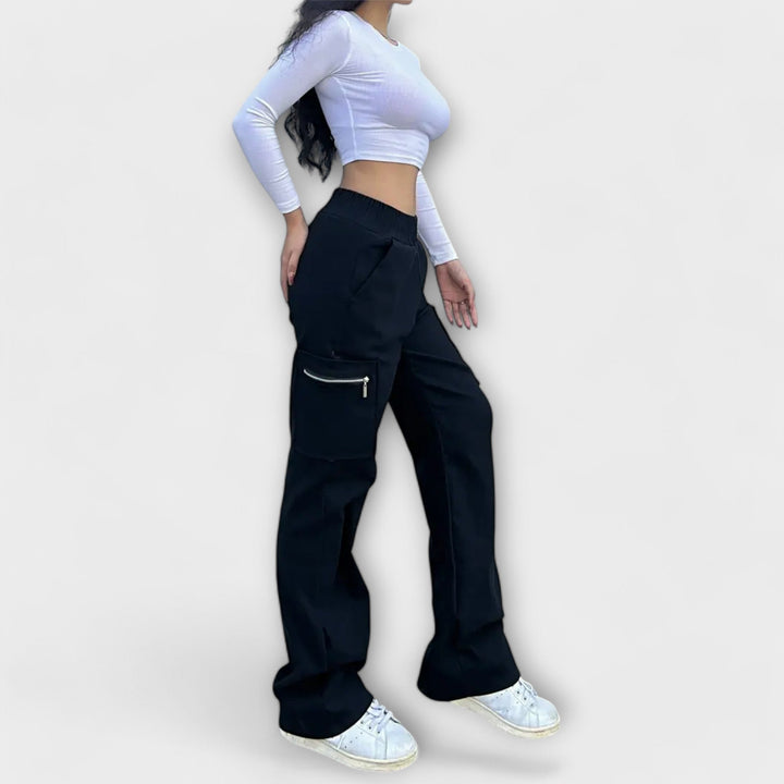Chloe | Casual Cargo Trousers