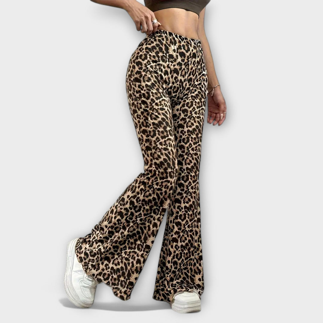 Leopardia | Bootcut Pants