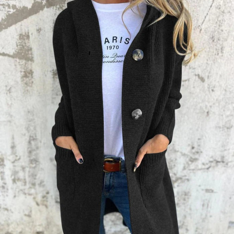 Vanessa | Elegant Long Knit Cardigan