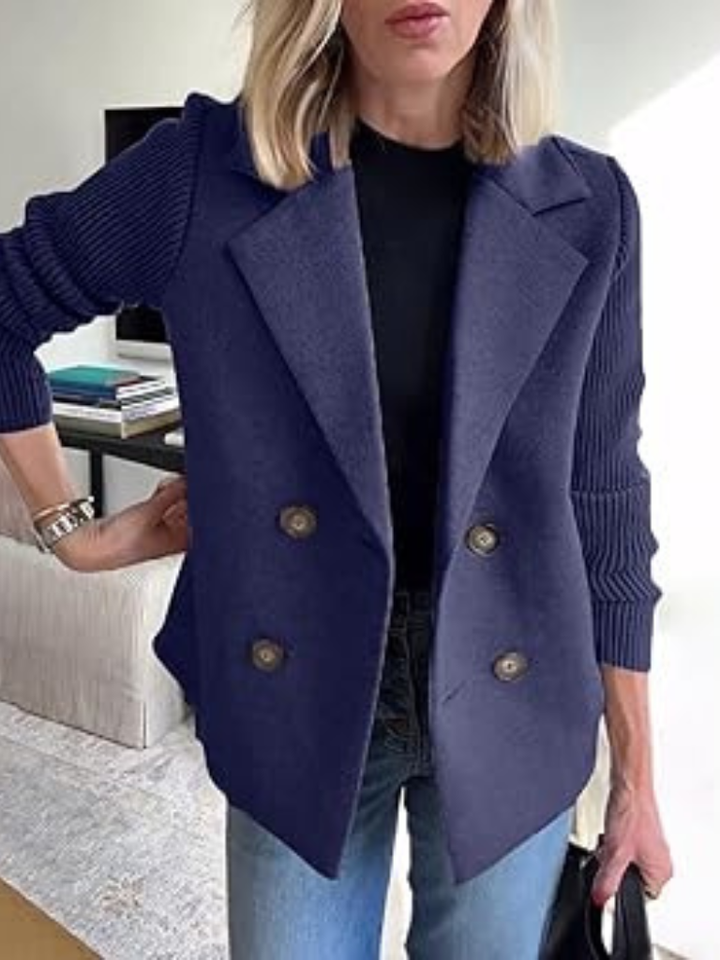 Eva | Elegant Sweater Blazer