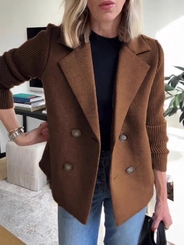 Eva | Elegant Sweater Blazer