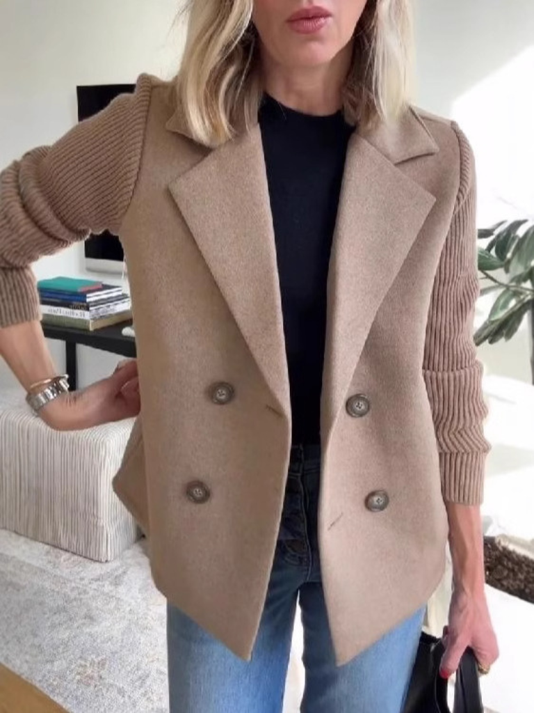 Eva | Elegant Sweater Blazer