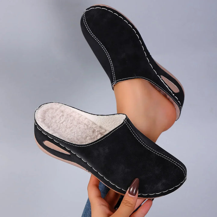 Clara | Orthopedic Fleece Slippers