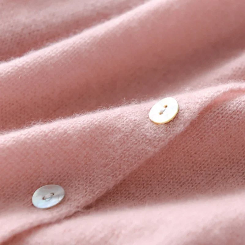 Eleanor | Cashmere Cardigan with Buttons