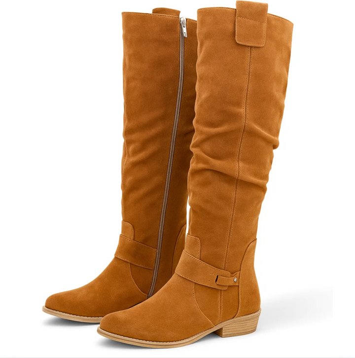 BelleVie | Elegant Suede Boots