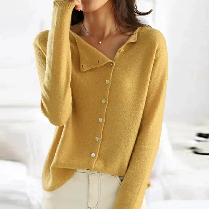 Eleanor | Cashmere Cardigan with Buttons
