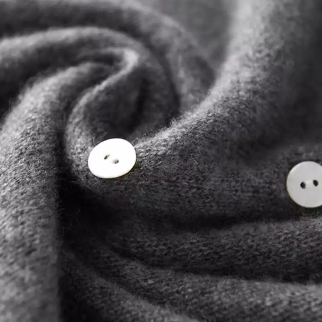 Eleanor | Cashmere Cardigan with Buttons