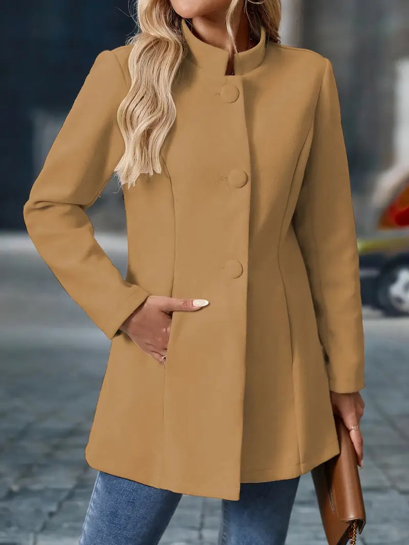 Anne | Elegant Long Blazer-Style Jacket