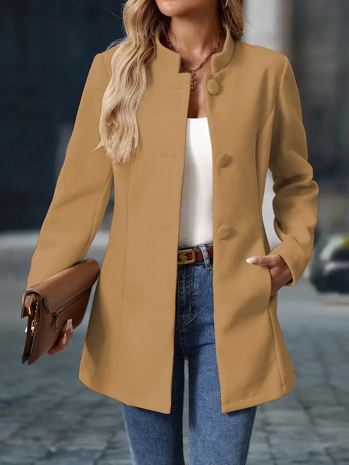 Anne | Elegant Long Blazer-Style Jacket