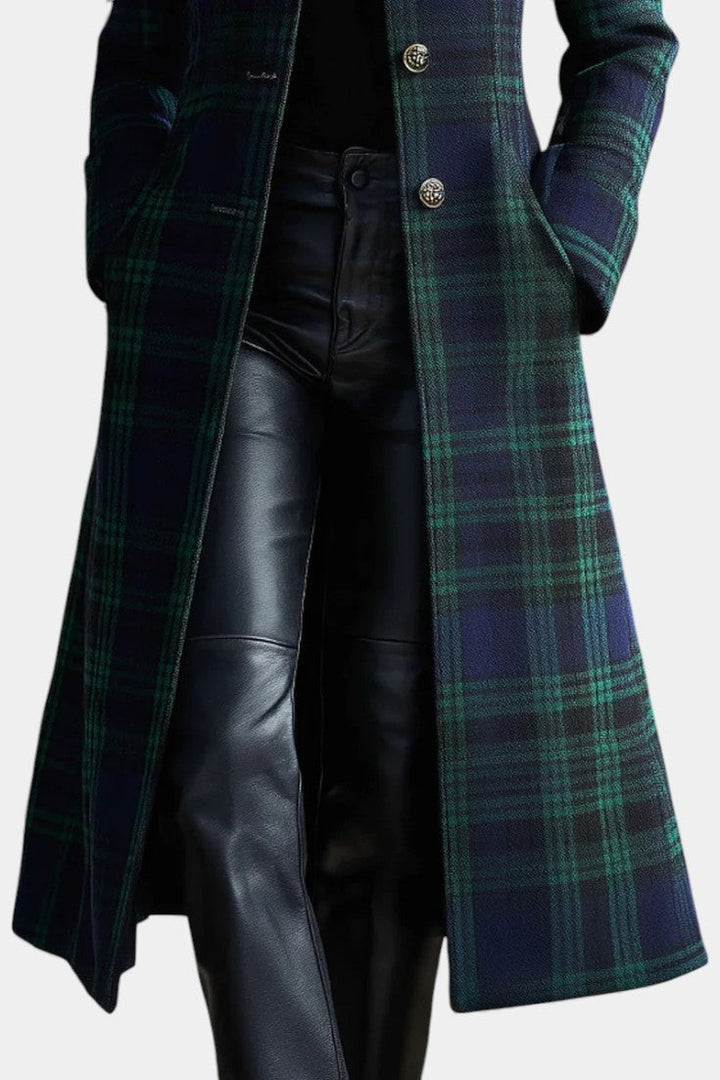 Gina | Timeless Plaid Winter Coat