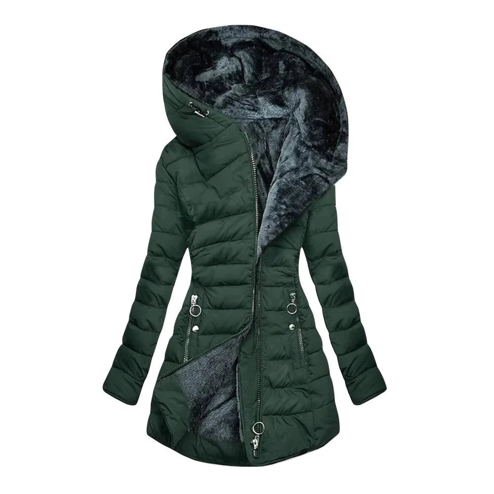 Mary | Fleece Lined Puffer Coat