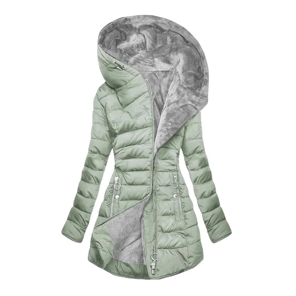 Mary | Fleece Lined Puffer Coat